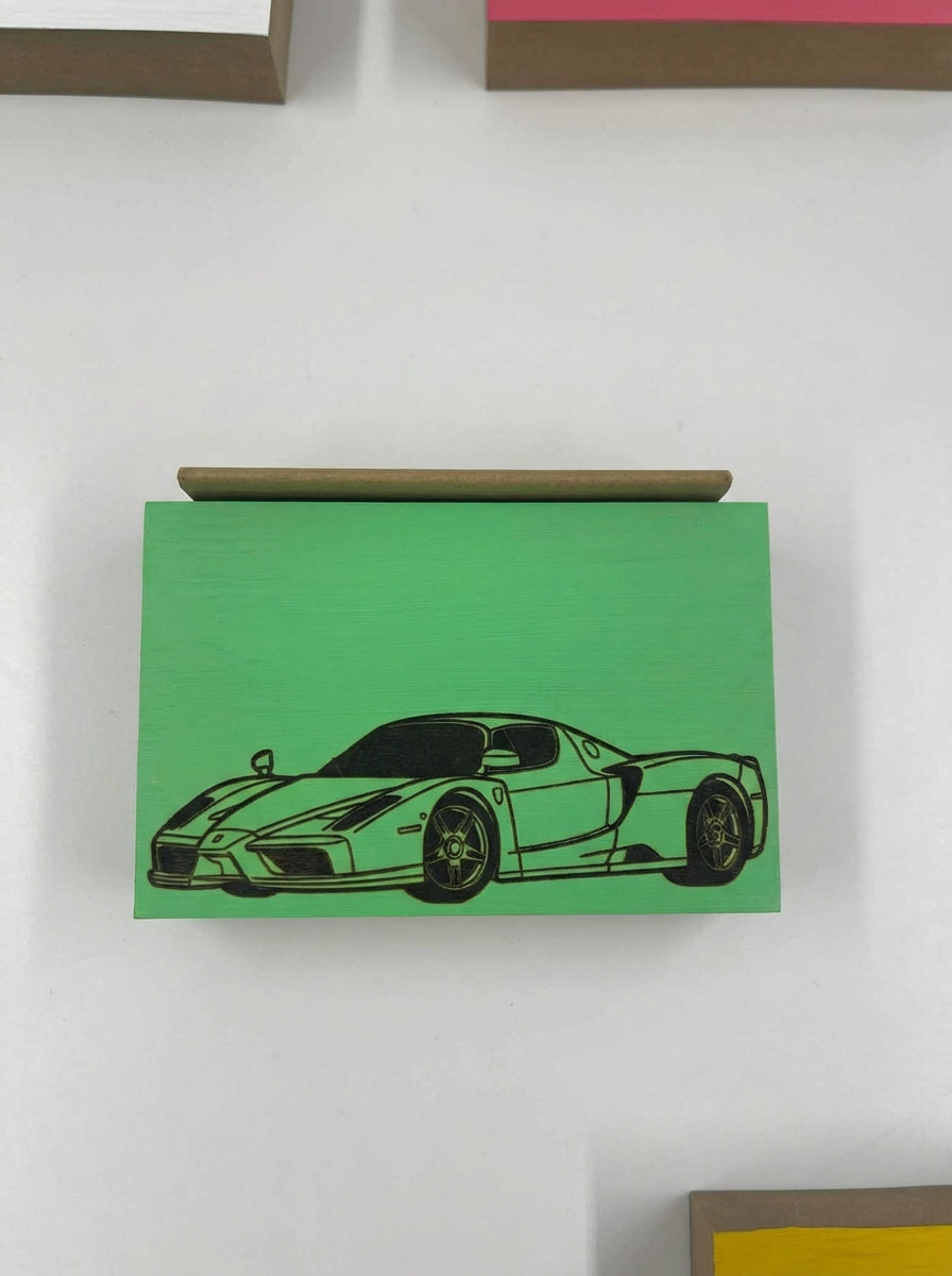 All Yellow $18 Million Enzo Tribute