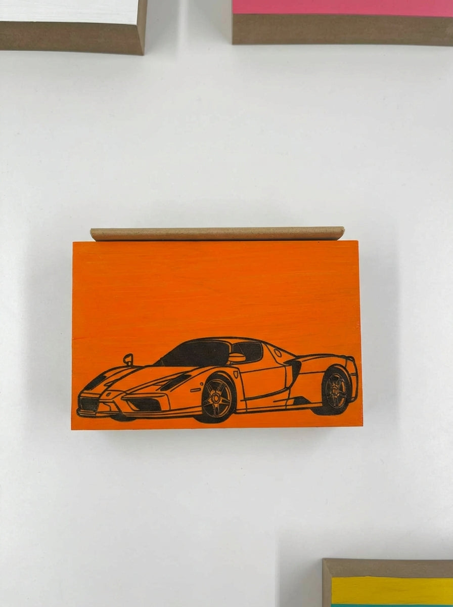 All Yellow $18 Million Enzo Tribute